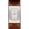 Hermès Cherche Midi watch in stainless steel Ref:  CM1.210 Circa  2000 - Detail D2 thumbnail