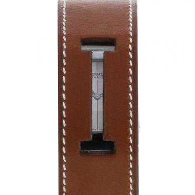 Orologio Hermès Cherche Midi in acciaio Ref :  CM1.210 Circa  2000