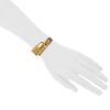 Hermes Kelly-Cadenas watch in gold plated - Detail D1 thumbnail