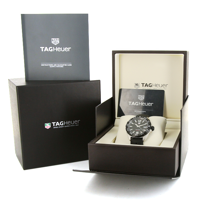 TAG Heuer Formula I watch in stainless steel Ref:  WA21110 Circa  2018