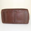 Ralph Lauren Ricky large model handbag in brown quilted leather - Detail D4 thumbnail