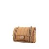 Chanel Baguette handbag in beige quilted canvas - 00pp thumbnail