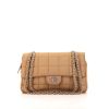 Bolso de mano Chanel Baguette en lona acolchada beige - 360 thumbnail