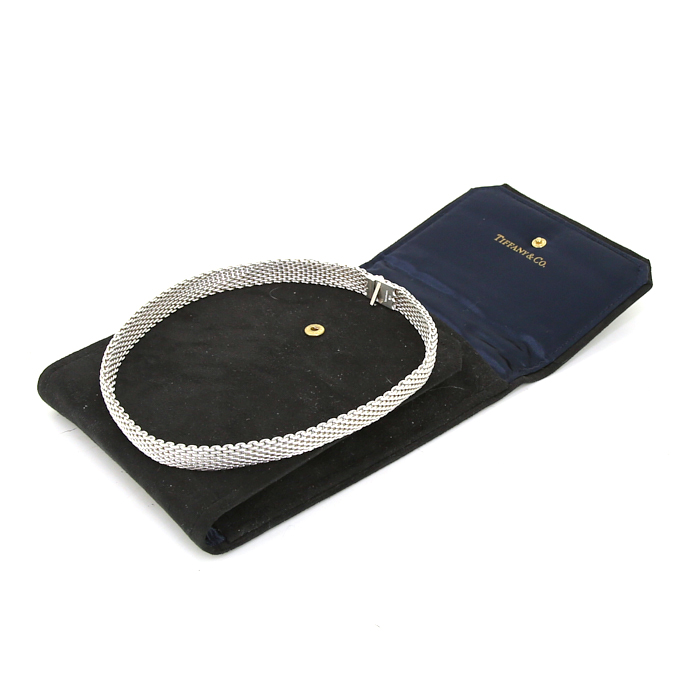 Collana flessibile Tiffany & Co Somerset in argento - Detail D2