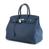 Hermes Birkin 35 cm handbag in blue Cobalt togo leather - 00pp thumbnail