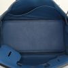 Hermes Birkin 35 cm handbag in blue Cobalt togo leather - Detail D2 thumbnail