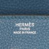 Borsa Hermes Birkin 35 cm in pelle togo blu Cobalt - Detail D3 thumbnail