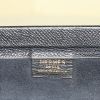 Hermès Kaba shopping bag in blue Courchevel leather - Detail D3 thumbnail