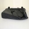 Shopping bag Hermès Kaba in pelle Courchevel blu - Detail D4 thumbnail