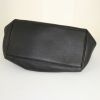 Versace Medusa handbag in black grained leather - Detail D4 thumbnail