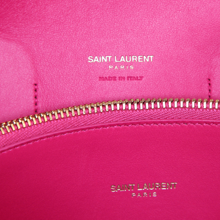 Borsa Saint Laurent Sac de jour modello piccolo in pelle nera - Detail D4