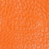 Bolso de mano Tod's D-Bag en cuero granulado naranja - Detail D4 thumbnail