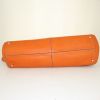 Sac à main Tod's D-Bag en cuir grainé orange - Detail D5 thumbnail