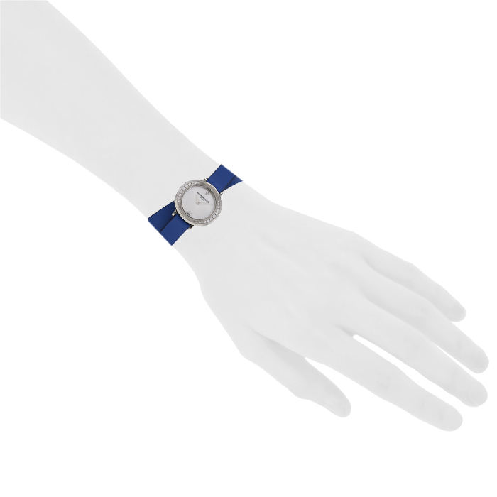 Montre Baume
Mercier Promesse en acier Ref : 65811 Vers 2010 - Detail D1