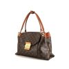 Louis Vuitton Olympe shoulder bag in brown monogram canvas and brown leather - 00pp thumbnail