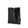Sac bandoulière Hermès Onimetou en cuir box noir - 00pp thumbnail