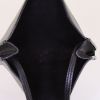 Hermès Onimetou shoulder bag in black box leather - Detail D2 thumbnail
