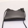Hermès Onimetou shoulder bag in black box leather - Detail D3 thumbnail