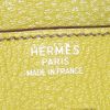 Bolso de mano Hermes Haut à Courroies en cabra verde Chartreuse - Detail D3 thumbnail