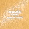 Hermes Plume large model handbag in beige natural leather - Detail D3 thumbnail