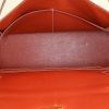 Bolso de mano Hermes Kelly 32 cm en cuero box rojo ladrillo - Detail D3 thumbnail