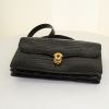 Hermès Escale shoulder bag in black crocodile - Detail D4 thumbnail