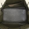 Hermes Birkin 35 cm handbag in khaki leather taurillon clémence - Detail D2 thumbnail
