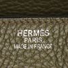 Borsa Hermes Birkin 35 cm in pelle taurillon clemence verde kaki - Detail D3 thumbnail