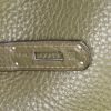 Hermes Birkin 35 cm handbag in khaki leather taurillon clémence - Detail D4 thumbnail