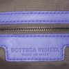 Bottega Veneta Pyramid handbag in purple braided leather - Detail D3 thumbnail