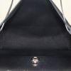 Sac bandoulière Hermes Herbag en toile noire et cuir noir - Detail D3 thumbnail