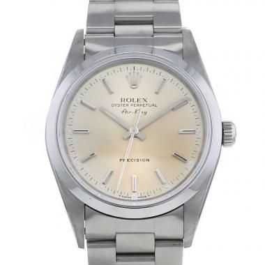 Montre Rolex Air King en acier Ref :  14000 Vers  1996