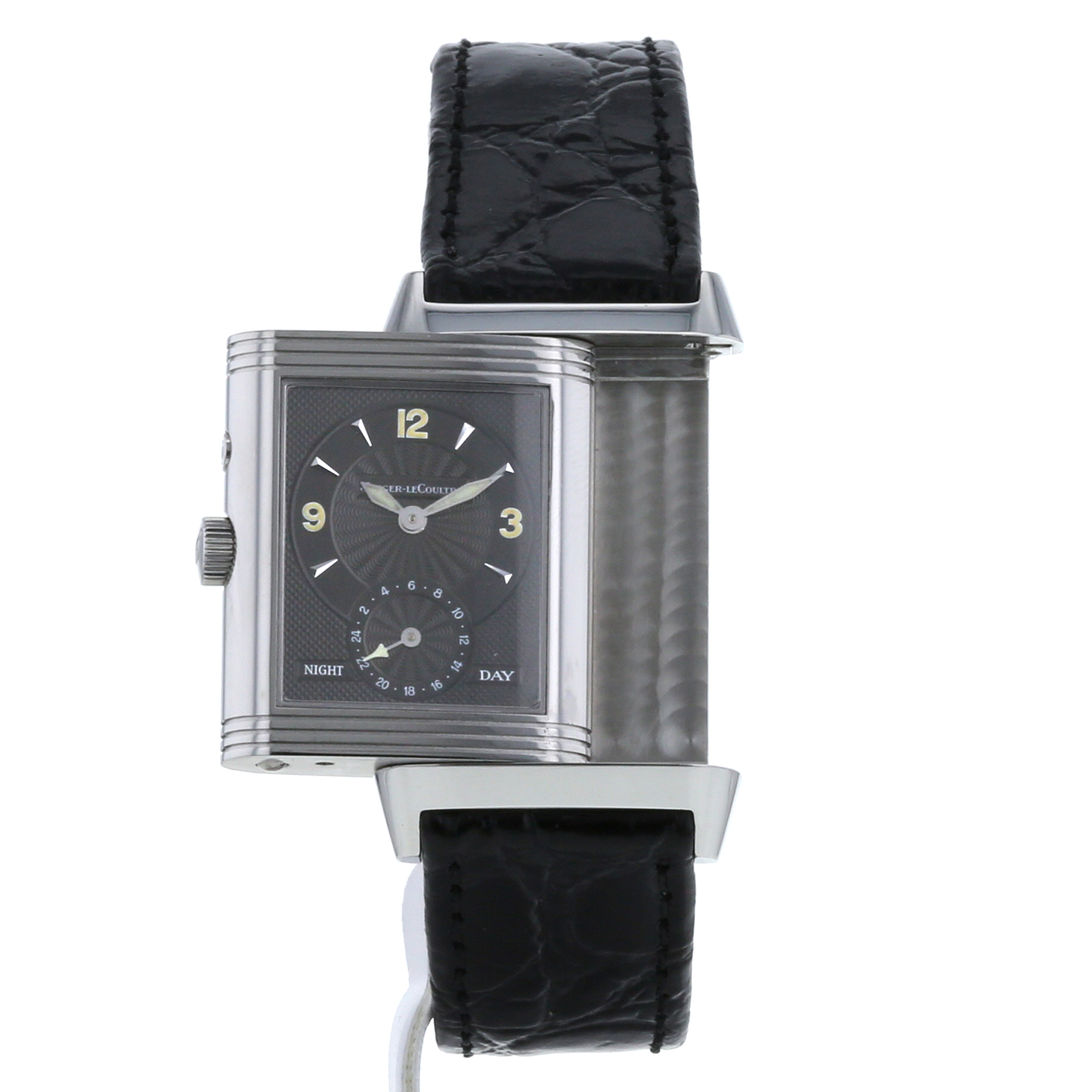 Orologio Jaeger-LeCoultre Reverso-Duoface in acciaio Ref :  270854 Circa  2000 - Detail D2