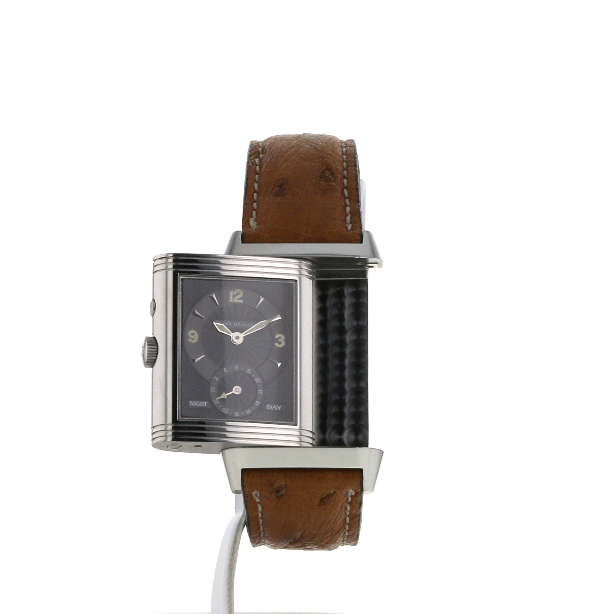 Reloj Jaeger-LeCoultre Reverso-Duoface de acero Ref : 270854 Circa 2000 - Detail D2