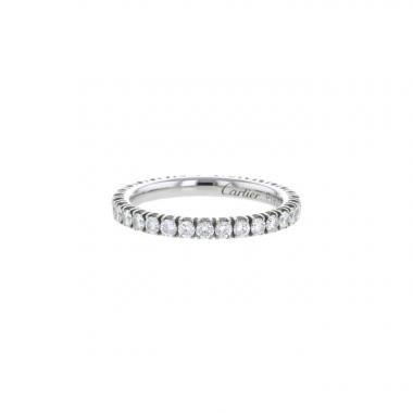 Cartier Etincelle wedding ring in platinium and diamonds
