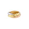 Cartier Trinity medium model ring in 3 golds, size 54 - 00pp thumbnail