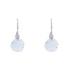 Chanel Camelia small model earrings in agate,  white gold and diamond - 00pp thumbnail
