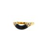 Cartier 1970's ring in yellow gold,  onyx and diamonds - 00pp thumbnail