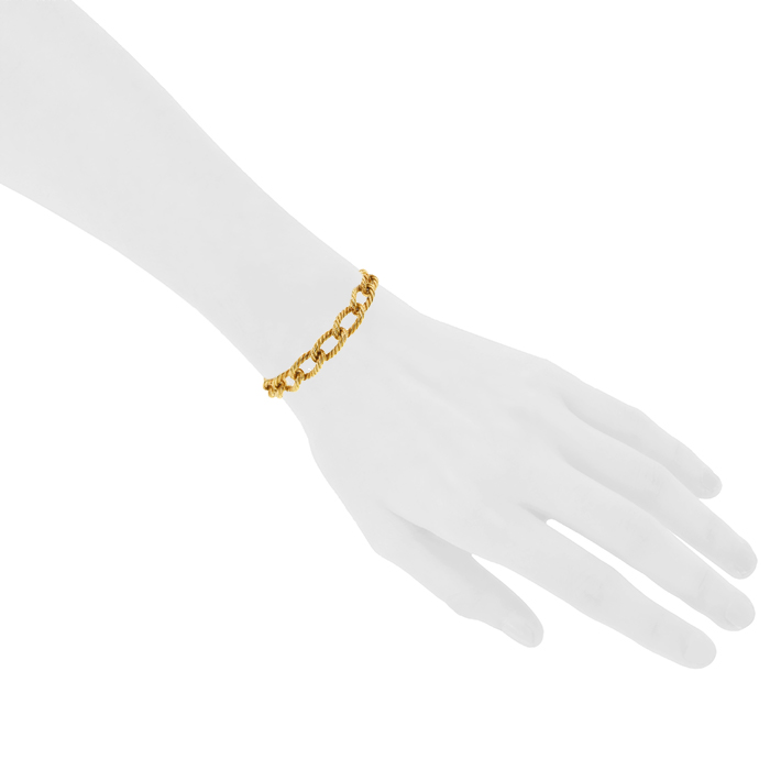 Bracelet époque années 80 Boucheron en or jaune - Detail D1