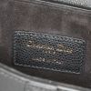 Dior Saddle small bag worn on the shoulder or carried in the hand in black grained leather - Detail D4 thumbnail