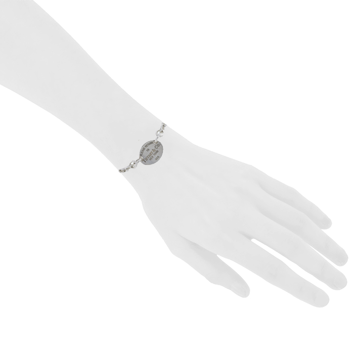 Brazalete Tiffany & Co Return To Tiffany en plata - Detail D1