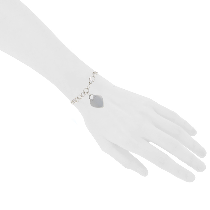 Tiffany & Co Return To Tiffany bracelet in silver - Detail D1