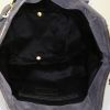 Saint Laurent Downtown small model handbag in mauve glittering leather - Detail D2 thumbnail