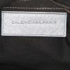 Balenciaga Velo small model handbag in grey blue leather - Detail D4 thumbnail