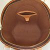 Bolso de mano Louis Vuitton Ellipse modelo pequeño en lona Monogram marrón y cuero natural - Detail D2 thumbnail