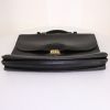Hermès Sac à dépêches briefcase in black Fjord leather - Detail D4 thumbnail