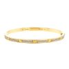 Cartier Love small model bracelet in yellow gold and diamonds - 00pp thumbnail