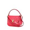 Bolso de mano Louis Vuitton Passadena en charol Monogram rosa - 00pp thumbnail
