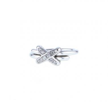 Chaumet Premiers Liens ring in white gold and diamonds