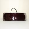 Louis Vuitton Wilshire shopping bag in burgundy monogram patent leather - Detail D4 thumbnail